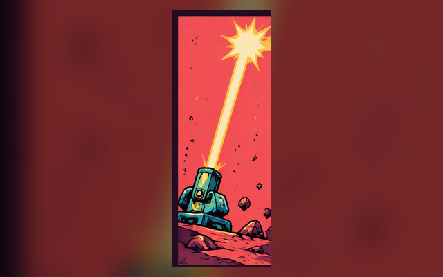 Laser sweep visual reference