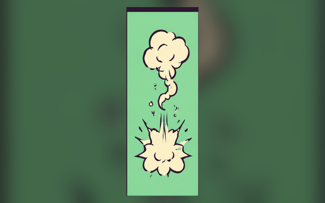 Suspense sneeze visual reference